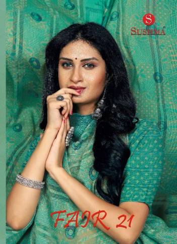 Fair Vol 21 By Sushma Printed Casual Wear Saree Collection